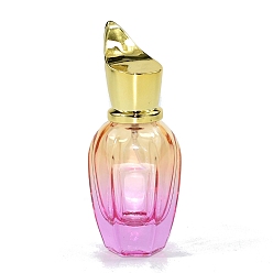 Violet Glass Empty Refillable Spray Bottles, Travel Essential Oil Perfume Containers, Violet, 4.2x10.4cm, Capacity: 28ml(0.95fl. oz)