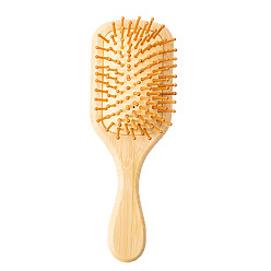 Xiaofang Natural Bamboo Hairbrush with Air Cushion for Smooth Styling and Massage