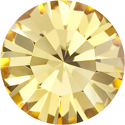 10020 Light Topaz Preciosa® maxima кристалл круглые камни, чешский хрусталь, срыв твердой мозговой оболочки, круглый(431 11 615 шаттон), 10020 светлый топаз, ss 39 (8.15~8.4 мм)