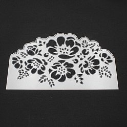 Envelope Carbon Steel Cutting Dies Stencils, for DIY Scrapbooking, Photo Album, Decorative Embossing Paper Card, Envelope with Rose, 90x155mm