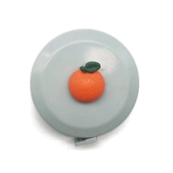 Оранжевый Пластиковая рулетка, мягкая выдвижная швейная рулетка, для тела, шитье, портной, ткань, оранжевые, 1500 мм