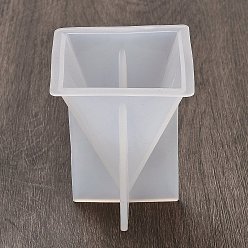 Cube DIY Silicone Candle Molds, For Candle Making, Cube, 5.7x5.7x7.1cm