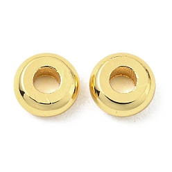 Echt 18 k vergoldet Messing Perlen, cadmiumfrei und bleifrei, langlebig überzogen, Scheibe, echt 18 k vergoldet, 4x1.5 mm, Bohrung: 1.5 mm