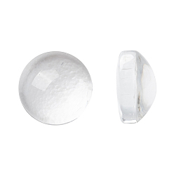 Прозрачный Прозрачные стеклянные кабошоны, полукруглые / купольные, прозрачные, 5.5~6x3 мм