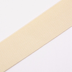 PapayaWhip Ultra Wide Thick Flat Elastic Band, Webbing Garment Sewing Accessories, PapayaWhip, 30mm