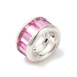 Камелия Стойки обшивки латунные бусины, со стеклом, долговечный, без кадмия и без свинца, камелия, 9.5x5.5 мм, отверстие : 4 мм