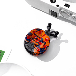 Оранжево-Красный Заколки для волос в форме когтей из ацетата целлюлозы, аксессуары для волос для женщин и девочек, Битлз, оранжево-красный, 70x49x45 мм