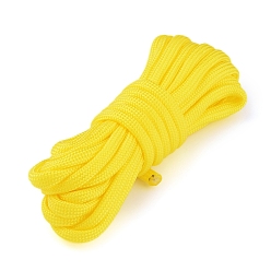 Gelb 7 Litzenkern-Polyesterseil, einfarbig, Gelb, 4 mm, ca. 3 m / Bündel