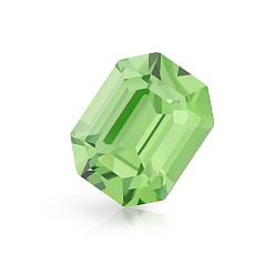 50520 Peridot Фантазийные кристаллы preciosa® maxima, чешский хрусталь, 435 34 222 восьмиугольник, срыв твердой мозговой оболочки, 50520 перидот, 8x6 мм