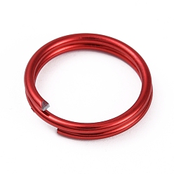 Red Aluminum Wire, Flat Craft Wire, Bezel Strip Wire for Cabochons Jewelry Making, Red, 3x1mm, about 5m/roll