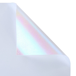 Белый 20 листы водонепроницаемой подарочной упаковочной бумаги, квадратный, сложенный букет цветов украшение оберточной бумаги, белые, 600x600 мм