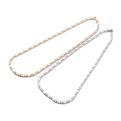 Mixed Color Dainty Cubic Zirconia Classic Tennis Necklace for Men Women Gift, Chain Necklaces with Brass Findings, Long-Lasting Plated, Lead Free & Cadmium Free, Mixed Color, 17.52 inch(44.5cm)