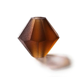 10250 840 Chocolate Matt Хрустальные бусины preciosa®, чешский хрусталь, биконус(451 69 302 рондель), 10250 840 шоколадный матовый, 3 мм, отверстие : 0.8 мм, 144 шт / брутто