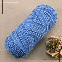 Royal Blue 5-Ply Milk Cotton Knitting Acrylic Fiber Yarn, for Weaving, Knitting & Crochet, Royal Blue, 2.5mm
