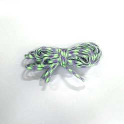 Сливовый Светящийся парашютный шнур из полиэстера, светится в темноте, для палатки для кемпинга на открытом воздухе, слива, 4 мм