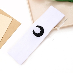 Белый Тканевые резинки для волос, резинки для волос для женщин девочек, белые, 215x55 мм