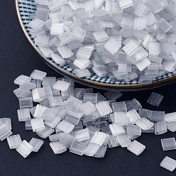 (TL2595) Шелковая Бледная Тень Миюки тила бусины, японский бисер, 2-луночное, (tl 2595) шелковая бледная тень, 5x5x1.9 мм, отверстие : 0.8 мм, Около 118 шт / 10 г