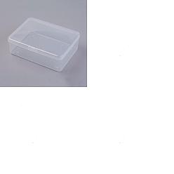 Прозрачный 12пластиковые контейнеры для шариков, прямоугольные, прозрачные, 14.4x10.8x4.75 см, Внутренний диаметр: 13.9x10 cm