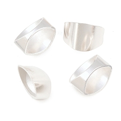 Посеребрённый Латунь оснастки на поруки, без кадмия и без свинца, 925 серебро покрытием, 12x9.5x6 мм, отверстие : 10.5x5 мм