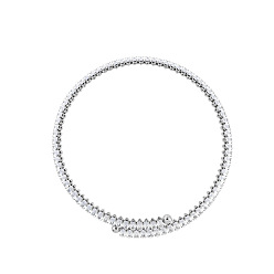 platinum necklace Delicate Diamond Necklace - Unique Design, Minimalist, Fashionable, Versatile, Elegant, Statement Piece.