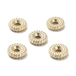 Golden CCB Plastic Beads, Flat Round, Golden, 7.8x2mm, Hole: 2mm