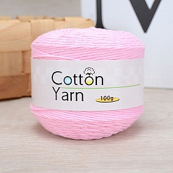 Pearl Pink Cotton Yarn, for DIY Crochet Crafts, Pearl Pink, 2.5~3mm