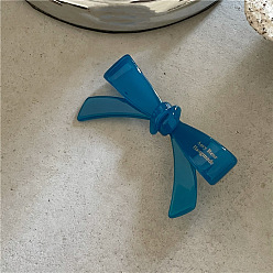 J176-B71 Peacock Blue Шикарная заколка для волос бабочка из ацетата уксуса на весну — в комплект входят боковая челка и зажимы для утконоса.