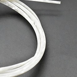 Белый Пластиковые окантовочные полоски для гитары, отделка окантовки гитары, для самостоятельного украшения гитары, плоский, белые, 1650x4x1.5 мм