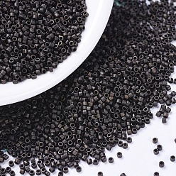 (DB0311) Темно-оливковый Матовый Металлический Бусины miyuki delica, цилиндр, японский бисер, 11/0, (дБ 0311) матово-металлический темно-оливковый, 1.3x1.6 мм, отверстие : 0.8 мм, Около 2000 шт / 10 г