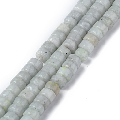 Celestite Natural Celestite/Celestine Beads Strands, Heishi Beads, Flat Round/Disc, 4x2mm, Hole: 0.8mm, about 150~165pcs/strand, 15.35~15.74 inch(39~40cm)