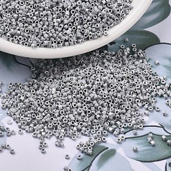 (DB2204) Матовый Лабрадор Бусины miyuki delica, цилиндр, японский бисер, 11/0, (дБ 2204) лабрадор матовый, 1.3x1.6 мм, отверстие : 0.8 мм, Около 2000 шт / 10 г