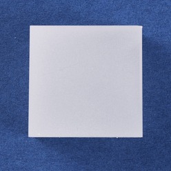 Weiß Acryl-Display-Ständer, matt, Sqaure, weiß, 2.9x2.9x2.5 cm