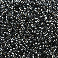 (DB2507)Duracoat Galvanized Black Moss Бусины miyuki delica, цилиндр, японский бисер, 11/0, (db2507)duracoat оцинкованный черный мох, 1.3x1.6 мм, отверстие : 0.8 мм, Около 2000 шт / 10 г