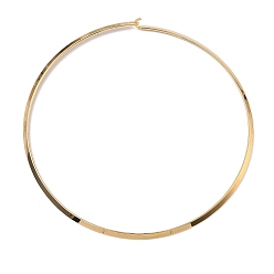 Золотой Вакуумное покрытие pvd 304 ожерелья-чокеры из нержавеющей стали, золотые, 5.31~5.55 дюйм (13.5~14.1 см)