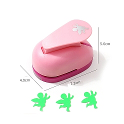 Angel & Fairy Plastic Paper Craft Hole Punches, Paper Puncher for DIY Paper Cutter Crafts & Scrapbooking, Angel & Fairy, 49x72x56mm