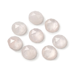 Розовый Кварц Природного розового кварца кабошонов, граненые, полукруглый, 6x2.8 мм
