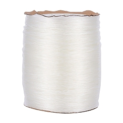 Clear Elastic Crystal Thread, Jewelry Beading Cords, For Stretch Bracelet Making, Clear, 1.0mm, about 1093.61 yards(1000m)/roll