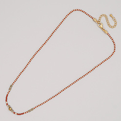 MI-N220068B Semi-precious stone necklace, durable, lightweight, bohemian style, long for women.