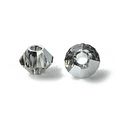 00030 270 Labrador Хрустальные бусины preciosa®, чешский хрусталь, биконус(451 69 302 рондель), 00030 270 лабрадор, 3 мм, отверстие : 0.8 мм