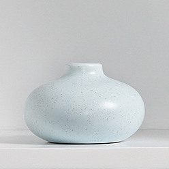 Aqua Mini Ceramic Floral Vases, Small Flower Bud Vases for Home Living Room Table, Wedding Centerpiece Decoration, Aqua, 75x55mm, Inner Diameter: 20mm