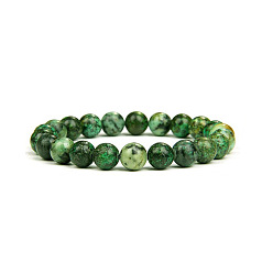 Green African pine. 8mm Natural Tiger Eye Beaded Bracelet Jewelry
