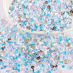 color 14 Mixed sequins manicure illusion sequins 20g diy beauty makeup shell moon stars fantasy glitter powder