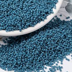 (RR4485) Дуракоат Окрашенная Непрозрачная Ягода Можжевельника Миюки круглые бусины рокайль, японский бисер, 8/0, (rr 4485) окрашенная дюракоутом непрозрачная ягода можжевельника, 3 мм, отверстие : 1 мм, Около 422~455 шт / 10 г