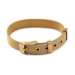 Золотой Ионное покрытие (ip) 201 браслет из нержавеющей стали, полирование, золотые, 224x12.5 мм