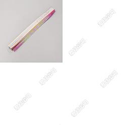 Gemischte Farbe Glückliches Sternorigami-Papier, DIY-Kunsthandwerksbedarf, Gemischte Farbe, 250x9x0.1 mm, 10sets