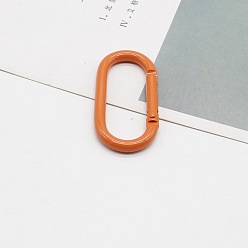 Сэнди Коричневый Легкосплавные пружинные кольца, овальные, песчаный коричневый, 50x25 мм