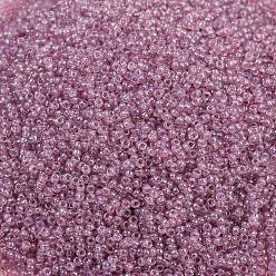 (RR2373) Прозрачный Блеск Чертополоха Миюки круглые бусины рокайль, японский бисер, 15/0, (rr 2373) прозрачный чертополох блеск, 1.5 мм, отверстие : 0.7 мм, Около 250000 шт / фунт