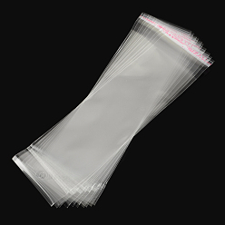 Clear Rectangle OPP Cellophane Bags, Clear, 21.5x6cm, Unilateral Thickness: 0.035mm, Inner Measure: 16.5x6cm