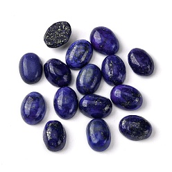 Lapis Lazuli Natural Lapis Lazuli Cabochons, Oval, 8~8.5x6~6.5x2.5~3.5mm