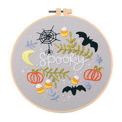 Halloween S360 Embroidery Material Pack English embroidery diy embroidery material package Christmas Halloween adult beginners
